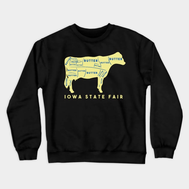 Iowa Cow Fair Crewneck Sweatshirt by AuliaOlivia